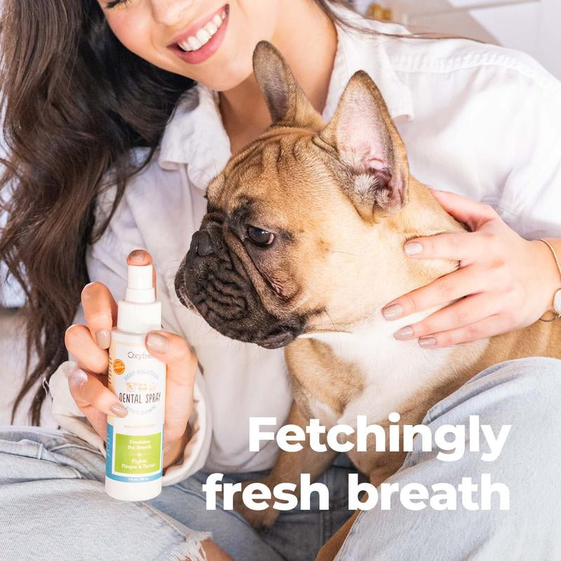 Premium Pet Dental Spray - Fastest Way to Eliminate Pet Bad Breath