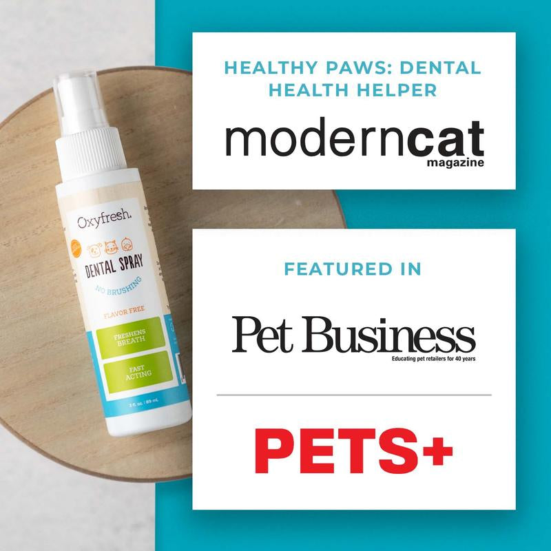 Premium Pet Dental Spray - Fastest Way to Eliminate Pet Bad Breath