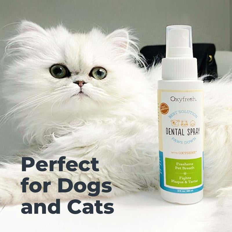 Premium Pet Dental Spray - Fastest Way to Eliminate Pet Bad Breath